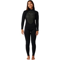 Dames Omega 4/3mm Rug Ritssluiting Wetsuit